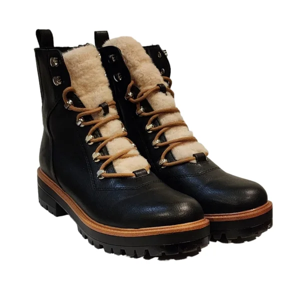 Nine West | Shoes | Nine West Ivona 3 Black Lace Up Boot  display picture 1